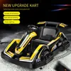 Racing Go-karts Ride on Electric Cars Game Outdoor Toys Stroller Four-wheeled Electric Cars Vehicles for Boys Girls Children