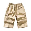 Herrenhose, Sommermode, Cargo, gerades Bein, lockere Shorts, Strand, White House