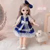 Куклы 30 см. Кукла 1 6 BJD Fashion Body Make Up 3D Eyes 23 Длинные длинные волосы Красивая игрушка принцесса DIY для девочек 230613