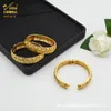 ANIID 24K Dubai Braccialetti Bracciale africano in oro per le donne Intero Designer Gioielli in lega Matrimonio Gioielli hawaiani di lusso 220713252D