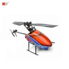 Electric/RC Aircraft WlToys Xks RC Helikopters K127 6-AIXS GYROSCOPE 2.4G 4CH Pojedyncze ostrze Gyro Mini RC Helicotper dla dzieci