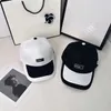 Sun chapeaux Caps Duck Tongue Panneau couleur Designer Mens Baseball Cap