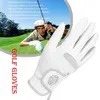 Cycling Gloves 1 Pcs Mens Left Hand Golf Glove Right Micro Soft Fiber Breathable White Color 230612