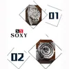 Montres-bracelets mode montre argent doré luxe creux acier montres hommes femmes élégant hommes Erkek Kol Satleri Reloj Hombre