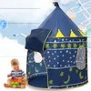 Barracas de Brinquedo Portáteis Tenda de Piscina Tipi Tenda Infantil Jogos de Brincar Tenda Princesa Prince Room Funny Zone Interior Exterior Playhouse Castle Toy 230612