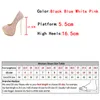 Größe 44 45 Damen Pumps Extrem Sexy High Heels Plattform Mode Bling Pailletten Stoff Runde Zehen Damen Hochzeitsschuhe Braut