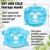 Dispositifs de soins du visage Drop Ice Gel Masque pour les yeux Thérapie par le froid Masque de sommeil pour les maux de tête Traitement des cernes Outil de soins de la peau 230612