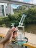 8,5 pouces Multicolor Glass Water Bongs Hookahs Inline Birdbridge Perc Percolator avec bol de 14mm pour fumer