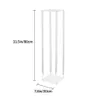 50 to 120cm tall)Wedding Party Column Acrylic Transparent Flower Rack Stands Vases Display Frame Event Anniversary Road Lead Plant Shelf for Home D005