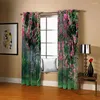 Curtain Beautiful 3D Curtains Elegant Flower For Living Room Bedroom Drapes Custom Any Size