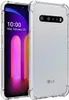 Durchsichtige Handyhülle für LG K22 K52 V40 V60 Stylo 6, samtweiches, flexibles TPU mit Airbags, stoßfeste, transparente, vergilbungsfreie Handyhülle