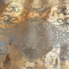 Zestawy pościeli Jacquard satynowe kołdrę Zestaw pościeli Euro do podwójnego domu Tekstyle luksusowe obudowy sypialnia 230x260 Brak arkusza Z0612