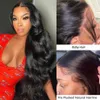 30 40 inch Body 13x6 Frontal Human Hair Wigs Brazilian Loose Water Wave 5x5 Lace Closure Wig for Black Women Z0613