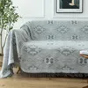 Housses de chaise épaissir coton housse de canapé couverture couleur unie serviette antidérapante pour salon meubles décor tapisserie canapé 230613
