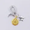 925 sterling silver luna stelle sole Pandora Clip Momenti Birthstone per fit Charms perline Bracciali Gioielli Andy Jewel