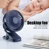 Fans Usb Mini Wind Power Handheld Clip Fan Convenient and Ultraquiet Fan High Quality Portable Student Cute Small Cooling Ventilador