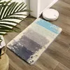 Tapis de salle de bain antidérapants pour sol, maison, chambre à coucher, tapis de bain en microfibre lavable, séchage rapide, tapis de bain ultra shaggy pour salle de bain