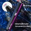 Trimmer Portable Nose Ear Hair Trimmer USB Laddning avtagbar skärare Låg brus Långt batterilivslängd Näshår Cutter Effektiv trimning