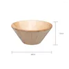 Servies Sets 1 ST 28 CM Bodem Diameter Houten Kom Japanse Stijl Salade Rijst Soep