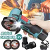 Equipment 12V 2000W Cordless Electric Grinder Woodworking Angle Grinder Diamond Polishing Machine Household Wood Cutting Grinding Tool