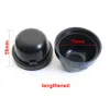 For Citroen C2 2006-2013 Headlight Dust Cover Waterproof Dustproof Lengthened Headlamp Durable Rubber Cap 75mm 1PCS