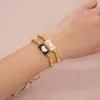 Strand Yastyt i Crystal Golden Pärla vänskapsarmband för kvinnor boho mode miyuki handgjorda vävda smycken gåva