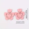 Boucles d'oreilles à motif tendance pour femmes Patchwork Love Boucles d'oreilles Lovely and Sweet Jewerly Ladies R230613