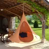 Hammocks 150cm Shape Tree Hanging Swing for Kids Adults Indoor Outdoor Hammock Tent Furniture Camping