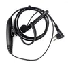 Walkie Talkie 5st 2 Pin Ear Bar Earpiece Mic Pheadset för Motorola Pro1150 Pro 2150/3150