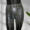 Riemen Strass Fringe Riem Rok Kristal Kwastje Buikdans Keten Body Groothandel