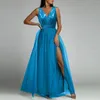 Casual Jurken In Voor Vrouwen Zomer Effen Tule Prom Dress Sweetheart Lange Formele Avond Vrouwelijke Gewaad Strand Dames Kleding