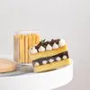 Ustensiles de cuisine 10 pièces de haute qualité 380ml carré boîte en plastique transparent favorise gâteau pâtisserie Tiramisu Hibiscus tasse emballage dessert collation tasse avec couvercle