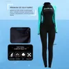 Våtdräkter Drysuits Full Body Women Wetsuit Scuba Snorkling Swimming Diving Suit For Women snabbtorkande solskyddsmedel långärmad jumpsuit 230612