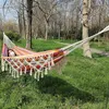 Hammocks Hammock Outdoor Travel Camping Garden Furniture Single Double Hammock Hanging Swing Net