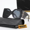 Sonnenbrille Damen Designer occhiali da sole uomo Frau Sonnenbrille für Damen Brille Mode Sonnenbrille Buchstabe Lässige Brille mit Box hochwertige Brille