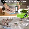 Машина многоразового вакуумного хранения пищи вакуум -герметик Sous Vide Bags USB.