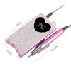 Nail Art Kits Hartvorm Elektrische Boor 35000 RPM Nagels Frees Draadloze Pedicure Grinder Oplaadbare Boormachine 230613