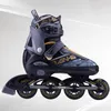 Inline Roller Skates Inline Skates Adjustable Breathable Roller Skates Safety Triple Sealing Layer Skating Shoes For Adults Kids 4 Rounds Sneakers 230612