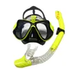 Diving Masks Snorkel Tube Set Diving Mask Anti-Fog Swimming Diving Goggles Snorkel Tube For GoPro Underwater Sports Camera 230612