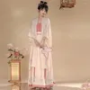 Etniska klädkvinnor Asiatiska kinesiska traditionella Hanfu Folk Dance Party Costume Oriental Fairy Princess Shooting Performance Outfit