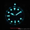 Designer R olax Watches N Men Automatic Mechanical Frame Luminous Diving 904L Stainless Steel 116610LN ETA 3135 Watch DHL transpo