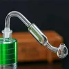 Glass Smoking Pipes Manufacture Hand-blown bongs Double filter glass walkway