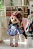 Doll Accessories Bjd Clothing 1 6 YOSD Small doll shirt set top pumpkin pants 230613