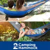 Hängmattor utomhus hängmatta enstaka dubbel camping inomhus trädgård gunga resor hängande sovsäng sport camping hängmatta