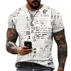 T-shirt da uomo T-shirt stampata con alfabeto 3D di fascia alta da uomo T-shirt europea e americana Street Trend Style Alta qualità Taglia S-5XL Abbigliamento di marca 230613