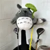 Diğer Golf Ürünleri Peluş Hayvan Golf Sürücüsü Headcover Golf Kulübü 460cc Totoro Fairway Ahşap Kapak Dr FW Sevimli Hediye 230612