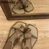 Slippers 2023 Summer Rome Women Slipper Fashion Slip On Shoes Flats Heel Casual Beach Ladies Sandal Flip Flop Shoes J230613