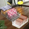 Aufbewahrungsboxen, Behälter, Make-up-Rouge-Organizer für Kosmetik, Schreibtisch, 7 Fächer, Kunststoff-Lidschattenbox 230613