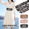 Belts Lady Vintage 3 Straps PU Leather Waist Belt Women Fashion Bustiers Black Sexy Corset Dress Jeans Waistband