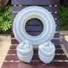 Sand Play Water Fun Children Adult Inbloddable Swimming Ring Pool Float Vintage Randig Swimming Laps Water Sport Swim Circle For Pool Party 230613